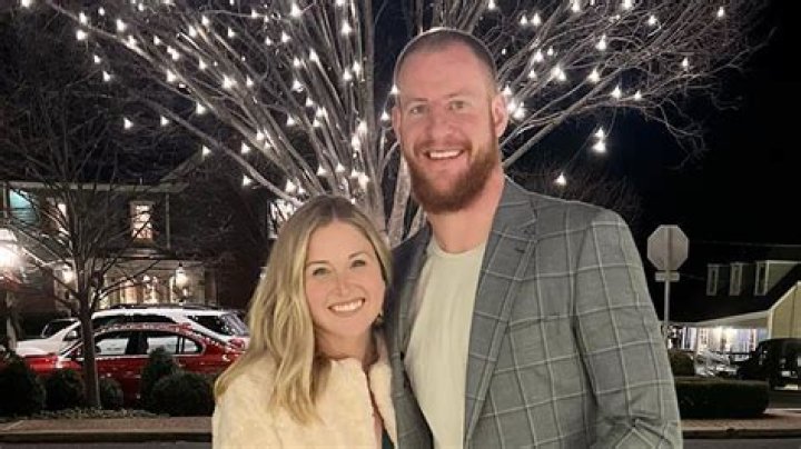 Carson Wentzs wife Madison Oberg ·
