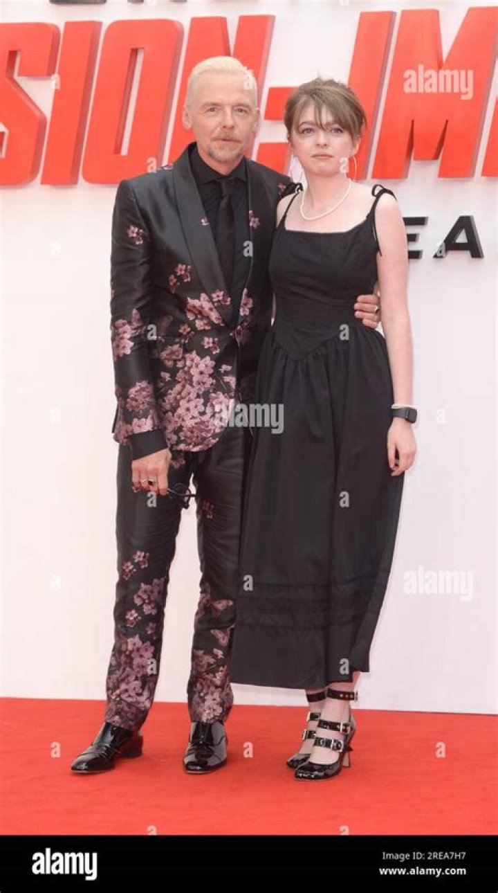 Does Simon Pegg Have A Child Meet Daughter