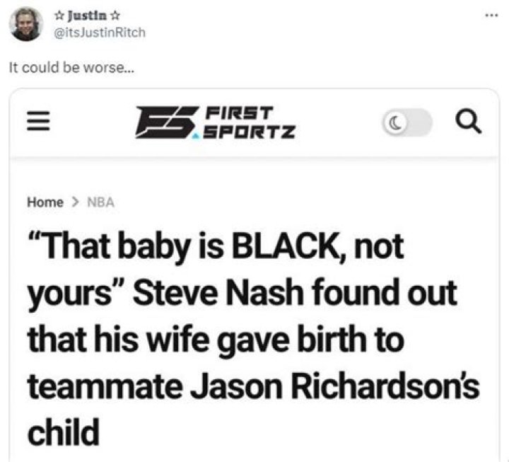 How old is Matteo Nash? Steve Nash and Jason Richardson memes erupt amid viral claim