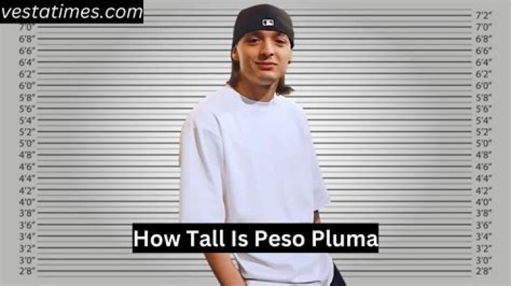 How Tall Is Peso Pluma?