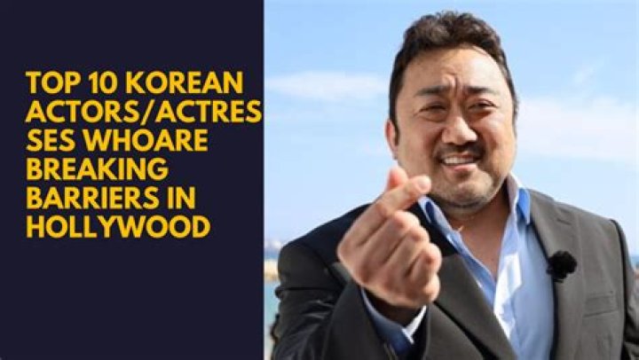 Korean Star Breaking Barriers In Hollywood