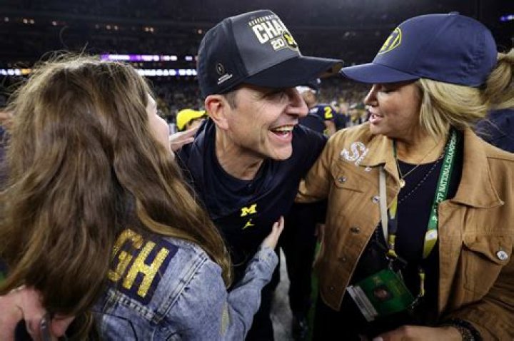 Meet Jim Harbaugh wife, Sarah Feuerborn Harbaugh ·