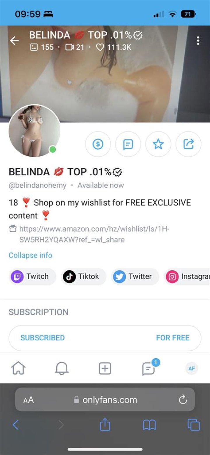 The Unauthorized Leak Of Belinda Nohemy's OnlyFans
