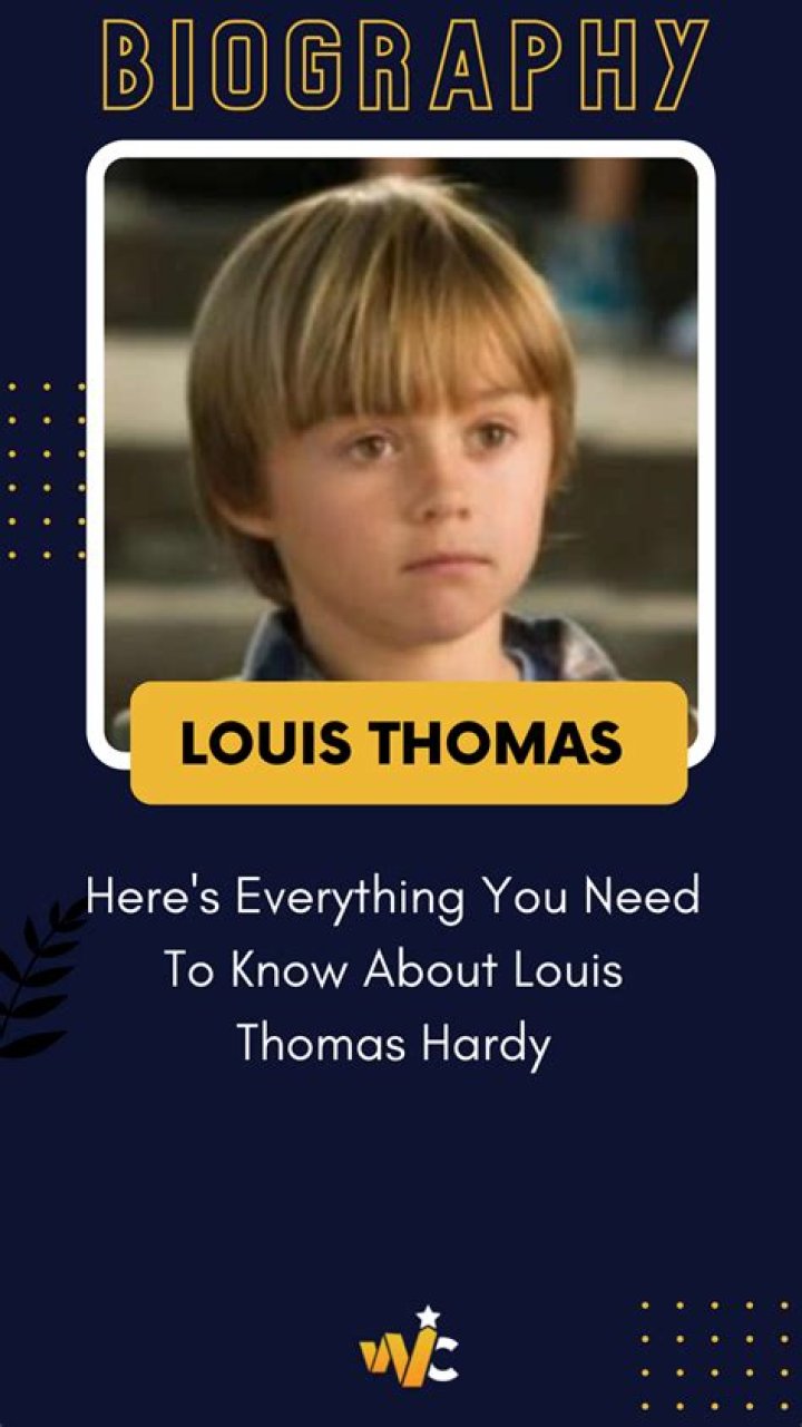 Who Is Louis Thomas Hardy? Know All About Tom Hardys First Child ·