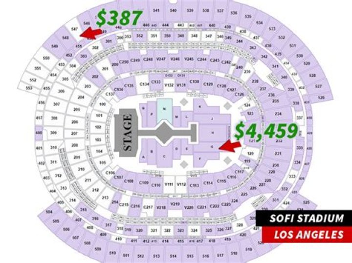 Your Guide To Taylor Swift's Seating Chart